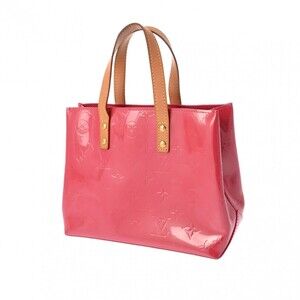 Louis Vuitton Reed Framboise Vernis Monogram Handbag